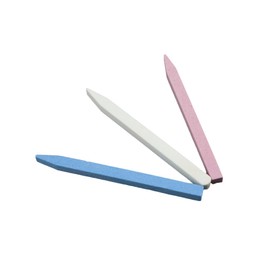 Mikinona 3pcs Double Sided Nail Files Versatile Manicure Tools Random Colors for Shaping Natural False Nails for Professionals Random Color