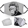 Banksy Chimp Queen - Child Face Masks - 2 Filters