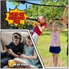 Hapfan Ninja Warrior Obstacle Course for Kids with Rickety Bridge,