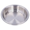 304 Stainless Steel Plate, Robust, Stackable, Easy to Store Soup