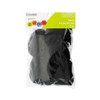 Essentials By Leisure Arts - Pompones negros de 3 pulgadas,