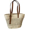 Magno Women's Grass Knitting Tote Bag Straw Bag Shoulder Tote