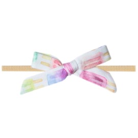 Copper Pearl Baby Bows: Stylish Headbands for Baby Girls, Premium Soft and Stretchy Baby Headbands, Perfect for Newborns, Trendy Designs - Summer