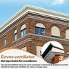 SFNSM 30pcs Continuous Soffit Vents Exterior Under Eave - 39.5"