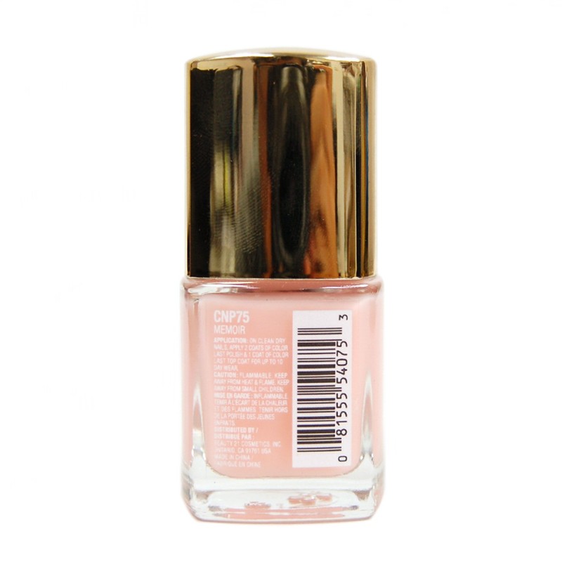 L.A. COLORS Color Last Nail Polish, Memoir, 0.50 Ounce, (CNP75)