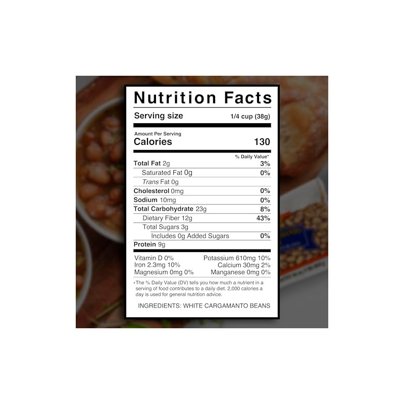 La Fe Frijol Cargamanto Blanco 16oz - 3 Pack -
