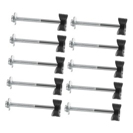 WOONEKY 10pcs Trampoline Fixator Screws Set Durable Iron Screws for Secure Trampoline Installation and Replacement and Wear Resistant