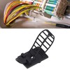 100Pcs Adhesive Cable Management Clips Adjustable Nylon Strap Ties Wire
