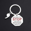 Crossing Guard Keychain Crossing Guard Thanks Gift Back to School