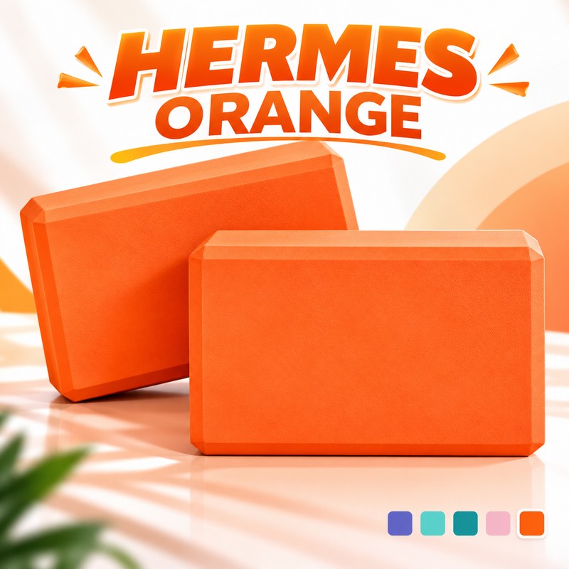 2 Pcs Yoga Foam Block for Stretching & Balance –