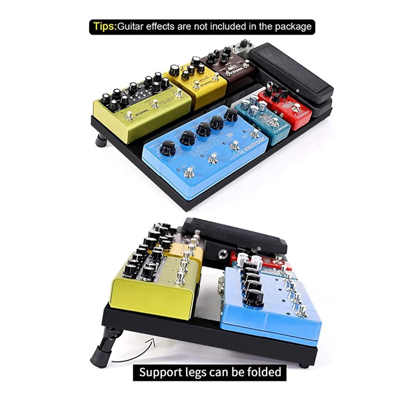 Ghost Fire Guitar Pedal Board Aluminum Alloy 1.76lb Super light