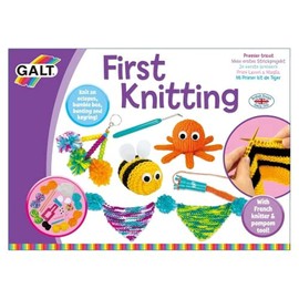 Galt Toys, First Knitting, Kids' Craft Kits, Ages 6 Years Plus