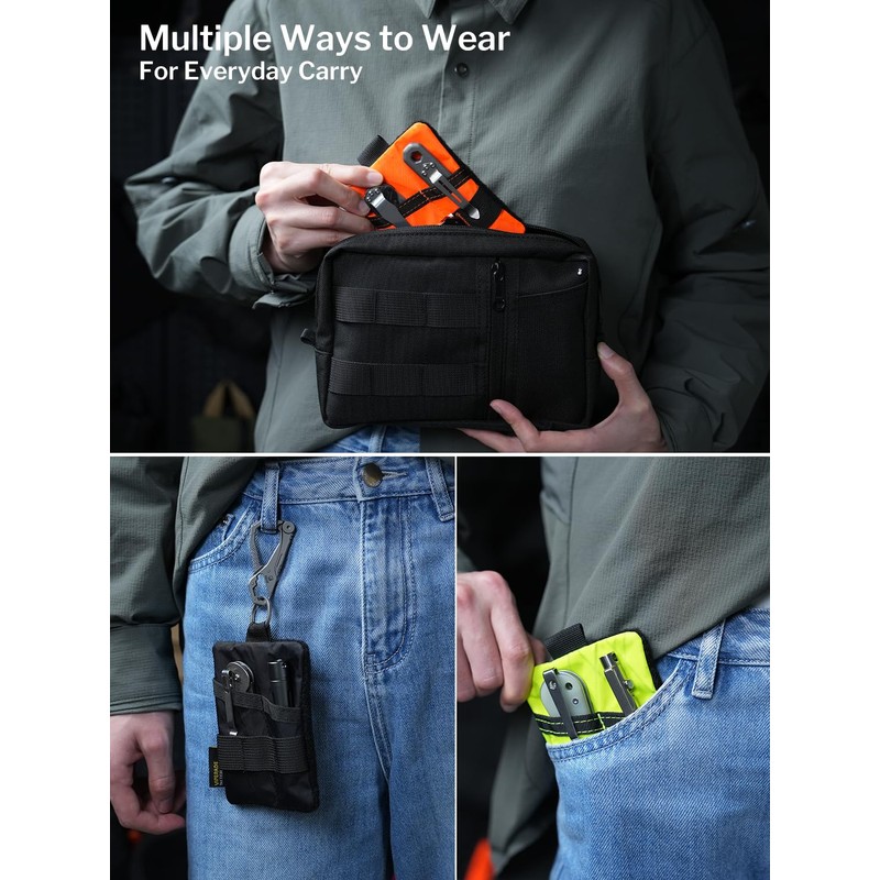 VIPERADE VE15 Small EDC Pouch, Pocket Organizer, EDC Pocket Pouch