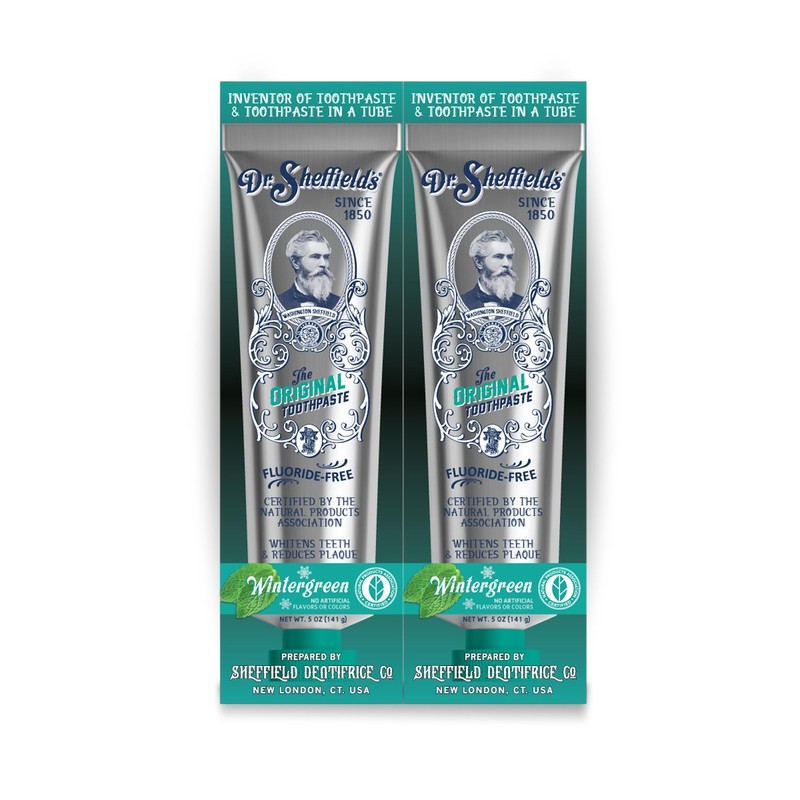 Dr. Sheffieldâ€TMs Certified Natural Toothpaste, 5 OZ (Wintergreen) - 2