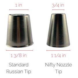 Nifty Nozzles Mini Russian 13 pc Piping Tip Set, Sugar and Crumbs