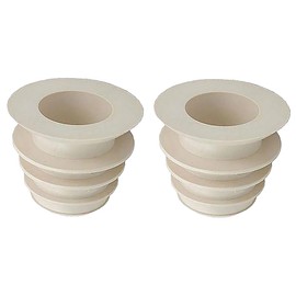 ATIE In-ground Pool Skimmer Cone Adapter Valve Cuff Compatible with Zodiac Baracuda Valve Cuff W70263, R0527600, W63900 to Connect Automatic Pool Cleaner or Pool Vacuum Hose to Pool Skimmer (2 Pack)