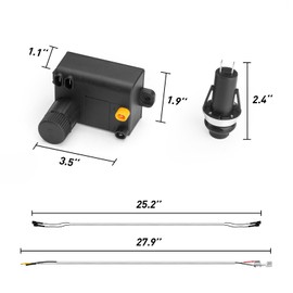 7642 Grill Igniter Kit for Weber Spirit 310 & 210 Gas Grill Models with Up Front Controls(Model 2013 and Newer) Barbecue Grill Igniter Kit for E-210,S-210,E-310, SP-310 Igniter Button Replacement Part