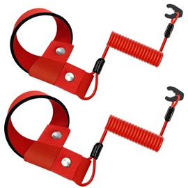 M MATI 2PCS Stop Kill Switch Safety Lanyard Band Tether for All Kawasaki Jet Ski JS JT JH JB JF 300 440 550 650 750 800 900 1100 1200 1500 92072-3809