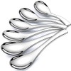 6 PCS Soup Spoons,Stainless Steel Table Spoons for Rice Soup,Thick