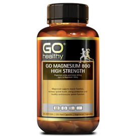 GO Healthy Go Magnesium 800mg High Strength Cap X 120