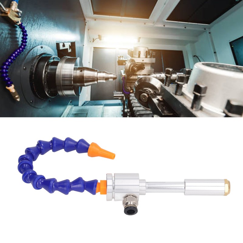 Cold Air Cooling Gun Kit Aluminum Alloy Vortexing Tube Flexible