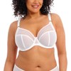 Elomi Women's Matilda Underwire Plunge Bra with J-Hook White, 42H