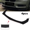 Unbranded Front Bumper Chin Lip Splitter Spoiler Body Kit +