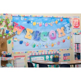 Teacher Created Resources 5635 Watercolor Apple Mini Accents