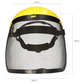 KOTARBAU® Lawn Mowing Face Mask with Mesh Visor