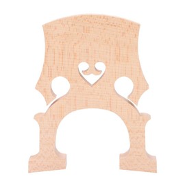4/4 Cello Bridge Maple Professional Cello Bridge Autoajustable Fitted Bridge Accesorio para Instrumentos Musicales para Violonchelo(4/4)