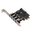 PCI E to USB 3.0 Expansion Card 5GB Transmission 4