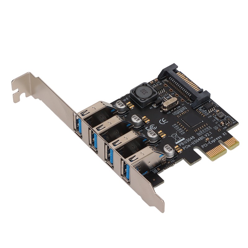 PCI E to USB 3.0 Expansion Card 5GB Transmission 4