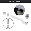 YYinno Flexible Bathtub Drain Pipe, Upgraded No-leak Low Profile 1