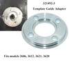 321492-3 Router Template Guide Adapter, Routers Guide Bushing Adapter Replacement,