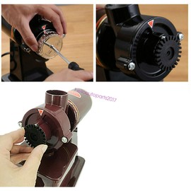 110V Electric Coffee Grinder - Coffee Grinder Electric Flat Burr Grinding Machine Automatic Mill 35oz Coffee Bean Grinder - Grind Settings 36 Cups Professional Espresso Miller 200W