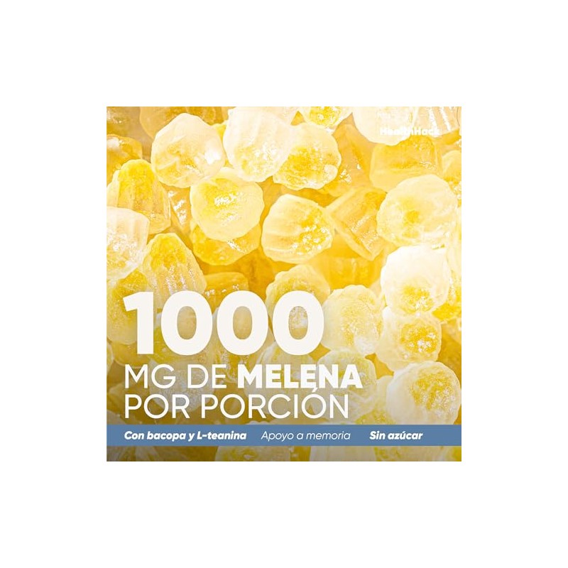 Adaptógeno Hongo Melena de León 60 Gomitas Adulto Sin Azúcar
