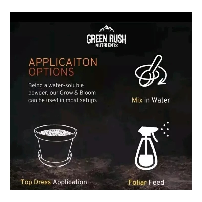 Green Rush Nutrients BEEFY BUD BLOOMS 6-8-12 2 OUNCES SAMPLE