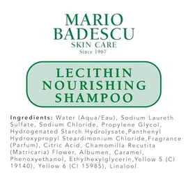 Mario Badescu Shampoo nutritivo con lecitina| Shampoo hidratante y humectante para hombres y mujeres con aceite de jojoba y lecitina | Ayuda a restaur
