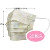 Skater MSKP25-A Three-Layer Non-woven Fabric Mask, For Kids, 25 Pieces,