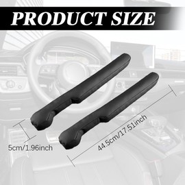 2PCS Car Seat Gap Filler, Side Console Car Organizer, PU Leather Car Seat Gap Plug Universal Fit Orgaziner for Car SUV Truck to Fill The Gap Between Seat and Console Stop Things from Dropping