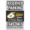 R and R Imports Trevor Bayne #6 NASCAR Metal Sign