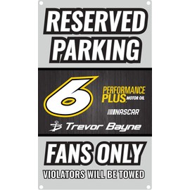 R and R Imports Trevor Bayne #6 NASCAR Metal Sign