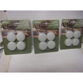 Elemental Outdoor Solutions 1-1/4" 878757 Wrought Iron Leg Cap Replacements Furniture Glide Caps 12 pcs