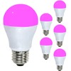Diodesy- A15 LED Pink Light Bulb 5W 140 Lumen E26