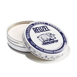 Reuzel Pomada de arcilla mate - Fórmula concentrada de cera para hombre, fijación natural y orgánica - Producto vegano que da volumen y define sencill