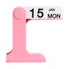 EASEYA Desk Calendar Standing Flip, Creative Perpetual Flip Calendar, Durable