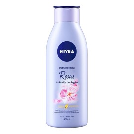 Crema Corporal Humectante Nivea Senses Rosas Árgan 400