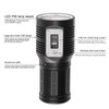 Strong Light Flashlight Digital Display Rainproof Rechargeable Flashlight for Camping