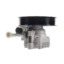 BURANIFUSION 1pc Power Steering Pump Aluminum Sealed with Pulley for Chevy for Caprice 2011,for Pontiac for G8 2008-2009 O-Ring-Hose Port Type Without Reservoir V6 3.6L,V8 6.0L,6.2L-Engine WEF2354