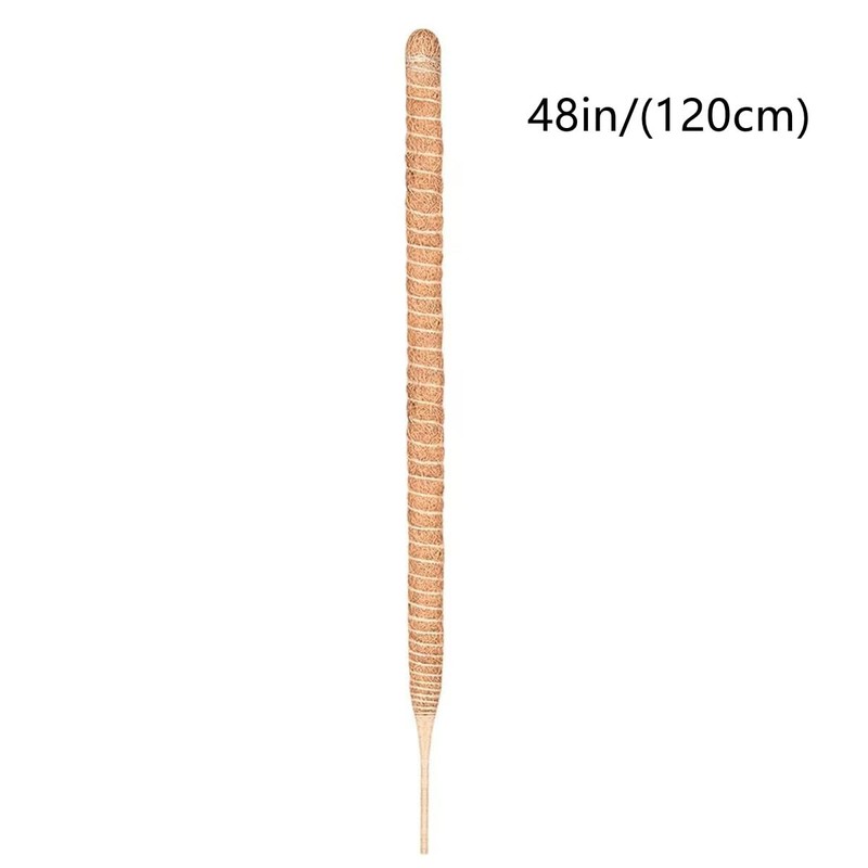 Moss Pole,47 Inch Monstera Plant Support, Upgraded 7mm Aluminum core